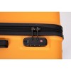 Wooakway 3 Piece Luggage Sets ABS Lightweight Suitcase with Two Hooks Spinner Wheels TSA Lock - 4 of 4
