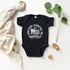 The Juniper Shop USA Flag Circle Baby Bodysuit - image 2 of 2