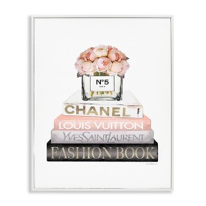 Stupell Industries Pink Fashion Book Stack, 11" x 14" - 1 of 4