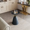 NicBex Modern 15" Round Coffee Table with Iron Frame for Living Room and Small Space - 3 of 4