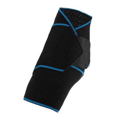 Unique Bargains Ankle Compression Sleeve Socks Foot Ankle Brace For Men ...