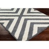Mark & Day Kensington 7'10"x10' Rectangle Woven Indoor Area Rugs Charcoal: Geometric, Stain-Resistant, Modern Decor - 4 of 4