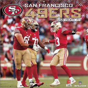 NFL San Francisco 49ers 2025 12"x12" Team Wall Calendar - 1 of 4