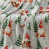 Cozy Bliss Gnome Bed Blankets Christmas Blanket 50x60" - 3 of 4