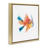 Stupell Industries Goldfish Pet Snorkel Gear Floating Frame Canvas Art - 2 of 4