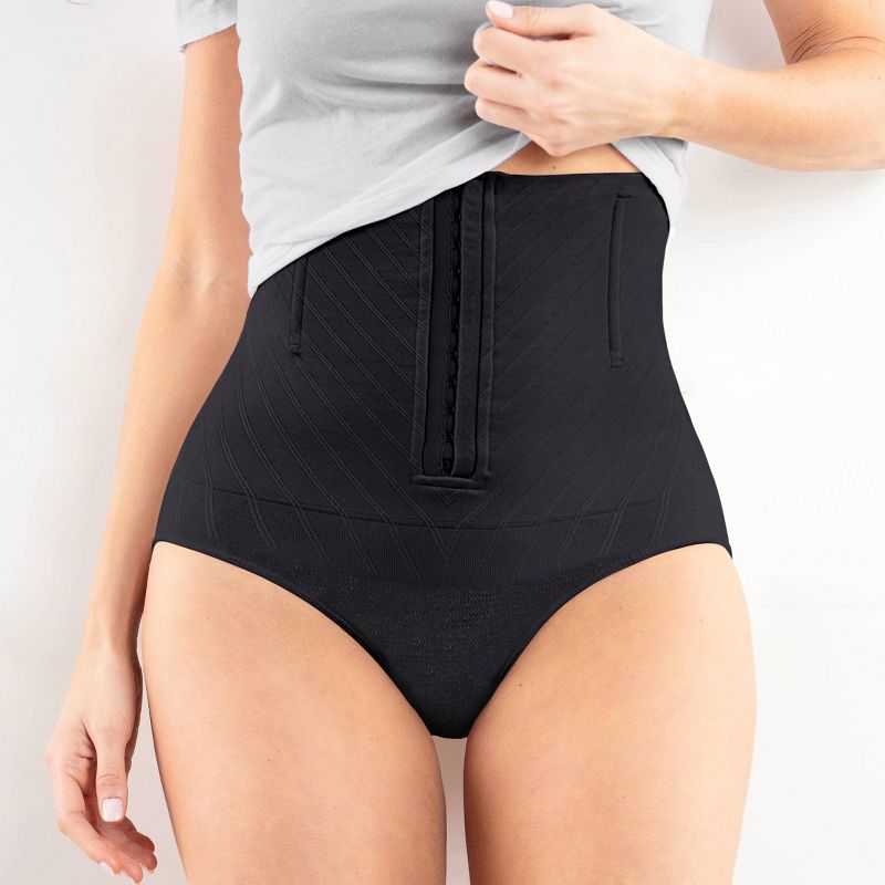 C-Section &#38; Postpartum Recovery&#160;Briefs - &#160;Belly Bandit Basics by Belly Bandit&#160;Black M, 5 of 6
