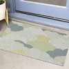Unique Bargains Cloud Pattern Outdoor and Indoor Non-Slip Durable Entrance Doormat - 2 of 4