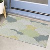 Unique Bargains Cloud Pattern Outdoor and Indoor Non-Slip Durable Entrance Doormat - image 2 of 4