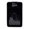 Horror Movies Vegan Leather Wallet, ID Card Holder, Corpse Bride Emily Pose Black Gray, 3.0" x 5.0" - 2 of 3