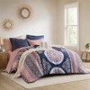 Stylish Boho Print Comforter Set, All Season Home Textile for Modern Bedroom Decor - 2 of 4