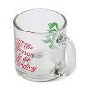 Glass Mug 13oz - Tis The Season To Be Reading - 3 of 4