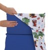 NoJo Marvel The Avengers I Am A Hero Blue, Green, Red, and Yellow Preschool Nap Pad Sheet - 3 of 4