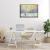 Stupell Industries Sunlit Winter Birch Trees Floating Frame Canvas Art - 3 of 4