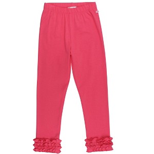 RuffleButts Girls Ruffle Leggings - 1 of 4