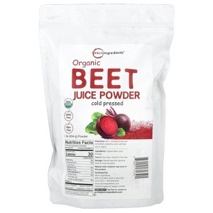 Micro Ingredients Organic Beet Juice Powder, 1 lb (454 g) - 1 of 2