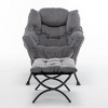 Dexmalle Accent Recliner Chair with Ottoman,Living Room/Office - 2 of 4