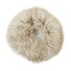 Saro Lifestyle Mongolian Lamb Fur Stool - 4 of 4