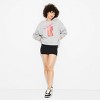 Women's Coca-Cola Bow Graphic Sweatshirt - Gray - image 3 of 3