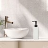 Unique Bargains Classic Simple Square Soap Pump Dispenser for Bathroom 350ml 1 Pc - 2 of 4