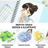 Ohuhu 7.6x10" Double Sided Bleedproof Art Sketchbook Y44-83000-43 - 4 of 4