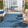Courtyard CY8522 UV & Stain Resistant Non-Shedding Power Loomed Indoor/Outdoor Rugs - Safavieh - 2 of 4