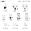 Livex Lighting 1 - Light Wall Light in  Bronze - 4 of 4