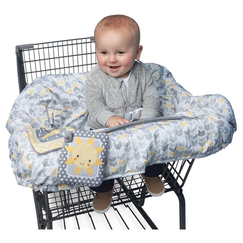 Boppy Shopping Cart and High Chair Cover - Sunshine, 3 of 9