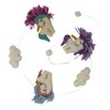 Slickblue 35" Handmade Unicorn Theme Felt Garland for Nursery Décor & Party – 1" Pom Poms - 3 of 3