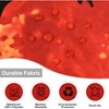 LunaLulinlk Halloween Shower Curtain, Orange Pumpkin Bathroom Decor, 69"X70" - 4 of 4
