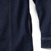 Lands' End Women's Soft Denim Popover Long Sleeve Shirt Dress - 4 of 4