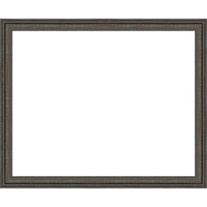 Amanti Art Upcycled Brown Grey Framed Dry Erase Magnetic Board - 1 of 4