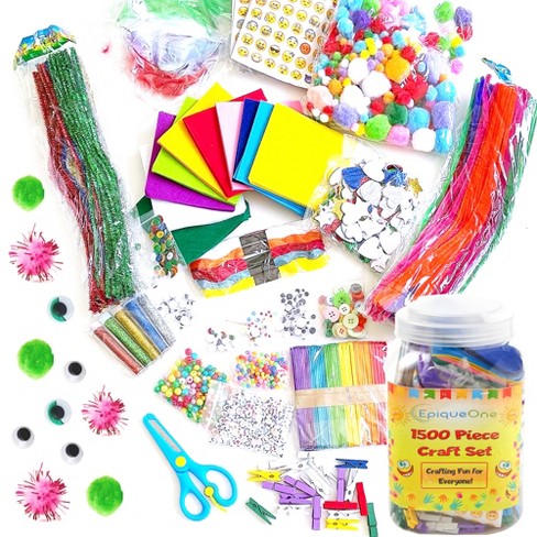 Arts And Crafts Supplies For Kids - Craft Art Supply Kit For