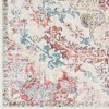 Hauteloom Hemingbrough Red&White Medallion Rug - 3 of 4