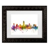 Trademark Fine Art Michael Tompsett Austin Texas Skyline Matted Framed Art - 2 of 4