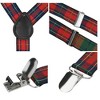INSPIRE CHIC Gender Neutral Elastic Y Shape Adjustable Printed Suspenders - 4 of 4