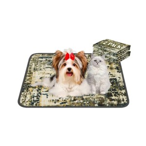 Racxily 2 Pack Washable Pee Pads for Dogs, Reusable Puppy Pads Super Absorbent Leakproof Dog Training Pads, for Floor, Crate, Whelping Pads - 1 of 4