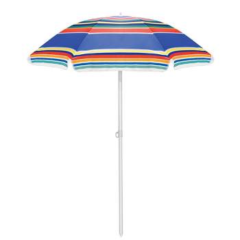 Picnic Time Portable Beach Stick Umbrella