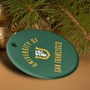 University of San Francisco Dons Logo Porcelain Holiday Christmas Tree Ornament - 4 of 4