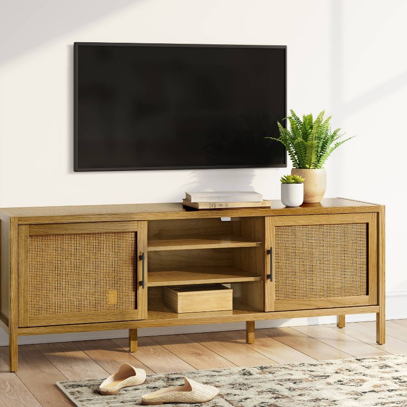 Warwick TV Stand for TVs up to 69" with Storage - Threshold™, 2 of 12