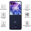 Nakedcellphone Screen Protector for Motorola RAZR ULTRA 2025, RAZR PLUS 2024/2025 Flip Phone - Clear Tempered Glass - Twin Pack - 4 of 4