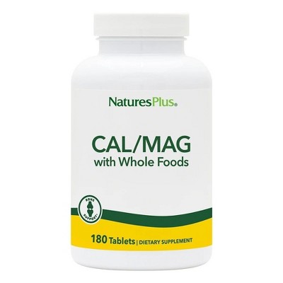 Source Of Life Cal/Mag 500mg/250mg by Nature's Plus  -  180 Tablet