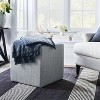 Lynwood Square Upholstered Cube Ottoman - Threshold™ designed with Studio McGee - 2 of 4