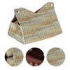 Unique Bargains Woven Pattern Tissue Box Cover 1 Pc - 3 of 3