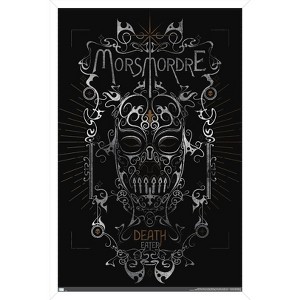 Trends International The Wizarding World: Harry Potter - Death Eater Morsmordre Framed Wall Poster Prints - 1 of 4