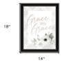 HomeRoots Grace Upon Grace Black Framed Print Wall Art - 3 of 3