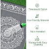 Reversible Outdoor Rug - Stain-Resistant, Easy-Clean Camping Mat for Porch, Deck, Beach & Garden - 3 of 4