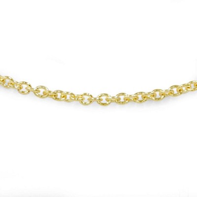 Pompeii3 18" 14K Yellow Gold Womens Chain3 Grams