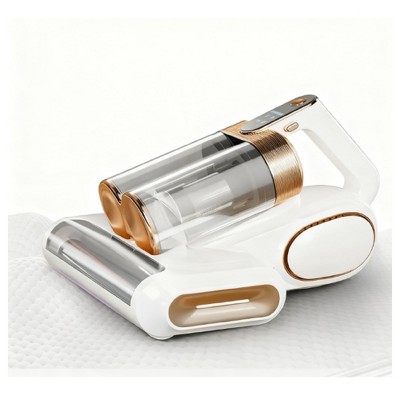 Angel Sar Cordless Mattress Vacuum Cleaner, 200W 16KPA Suction with UV Allergen Removal, Dual Dust Cup for Home Fabrics