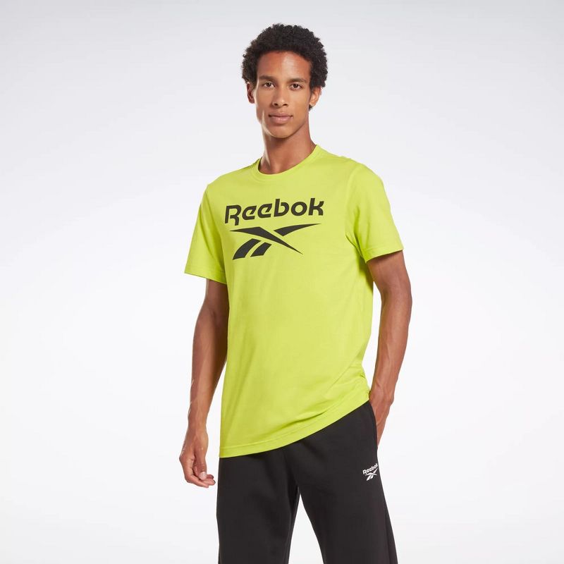Reebok Identity Big Logo T-Shirt Mens Athletic T-Shirts, 1 of 7
