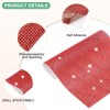 Unique Bargains Crystal Rhinestone Sheet Self Adhesive DIY Crafts Sticker 1 Pc - 2 of 4